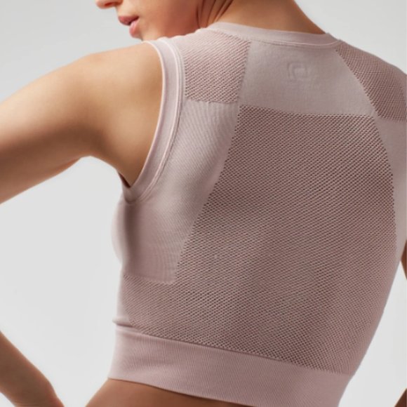 blanc noir infinity crop, sepia rose, small NEW - Picture 2 of 5